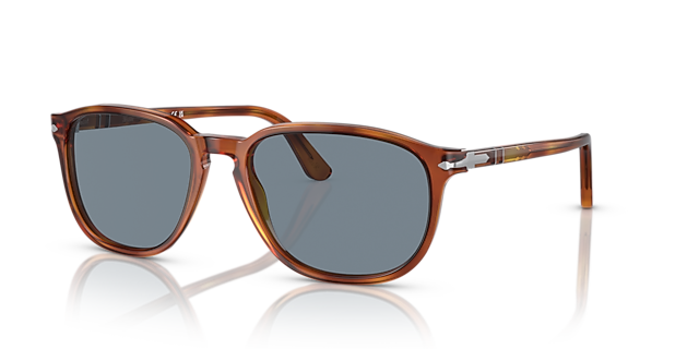 PO3019S Terra Di Siena AcetaatSunglass Frames van B24, Hoekweergave