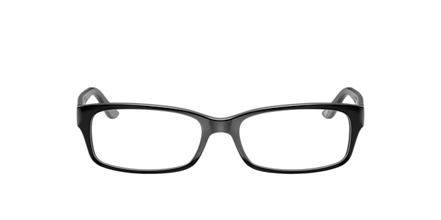 RB5187 Zwart AcetaatEyeglass Frames van B24, Vooraanzicht