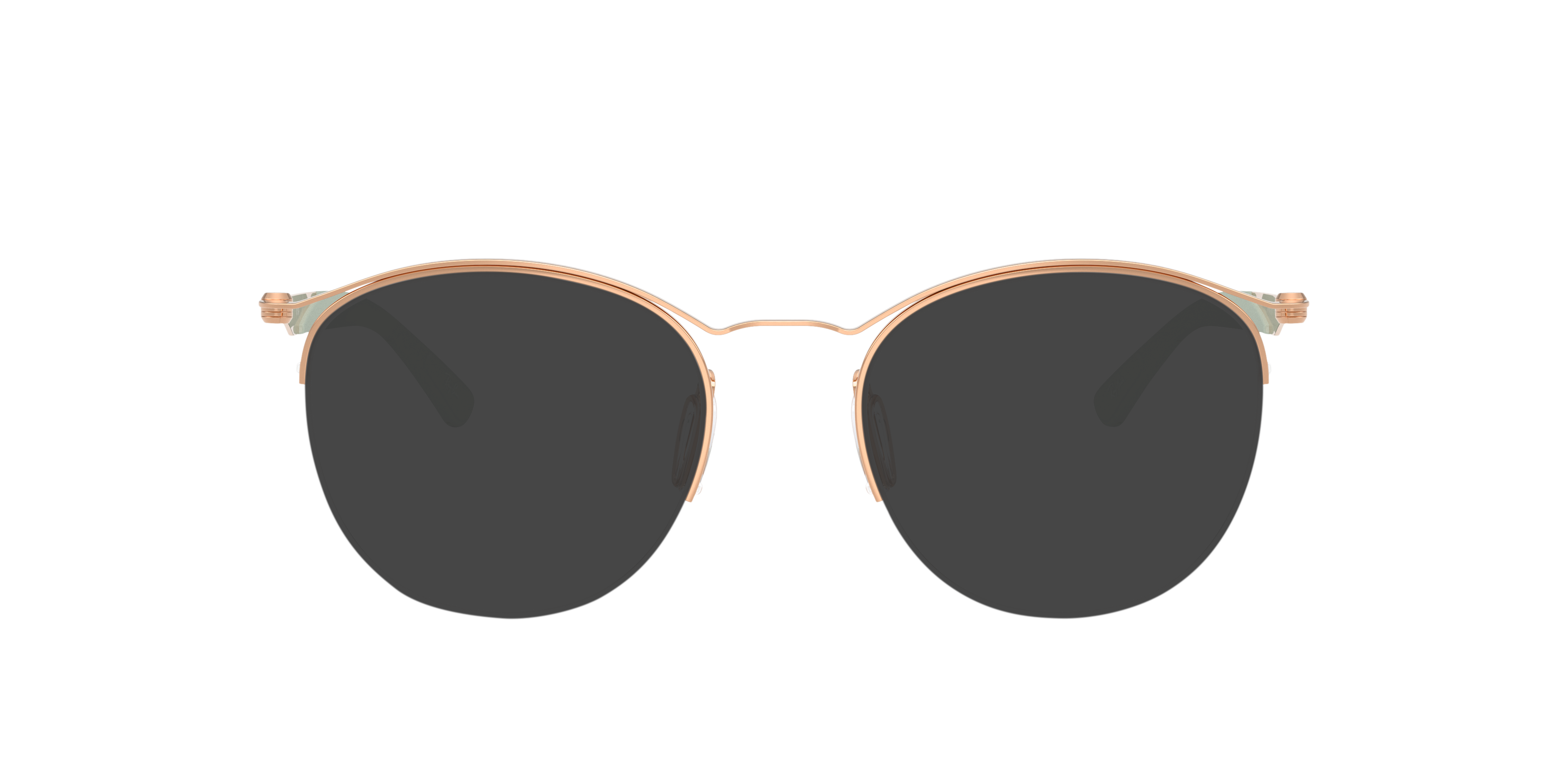 RB7553 Roségoud MetaalEyeglass Frames van B24, met getinte lenzen