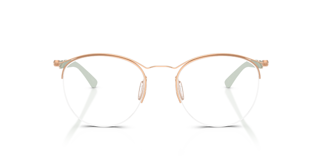 RB7553 Rotgold MetallEyeglass Frames von B24, Vorderansicht