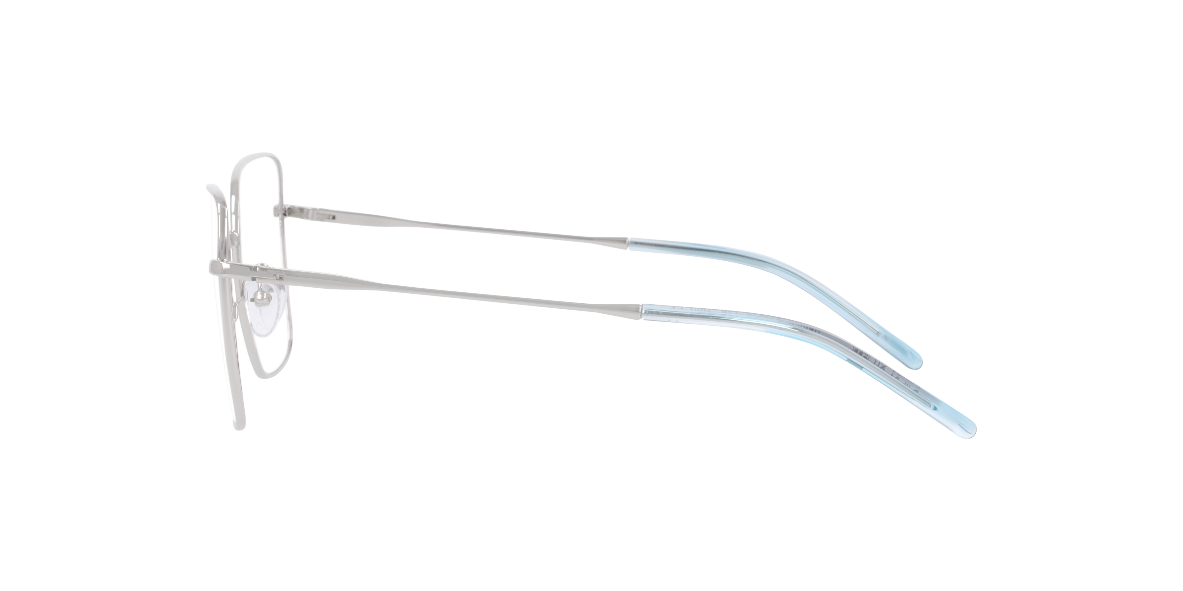 Venice Zilver MetaalEyeglass Frames van B24, Zijaanzicht