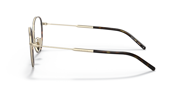 AR5111J Blassgold matt & Havana MetallEyeglass Frames von B24, Seitenansicht