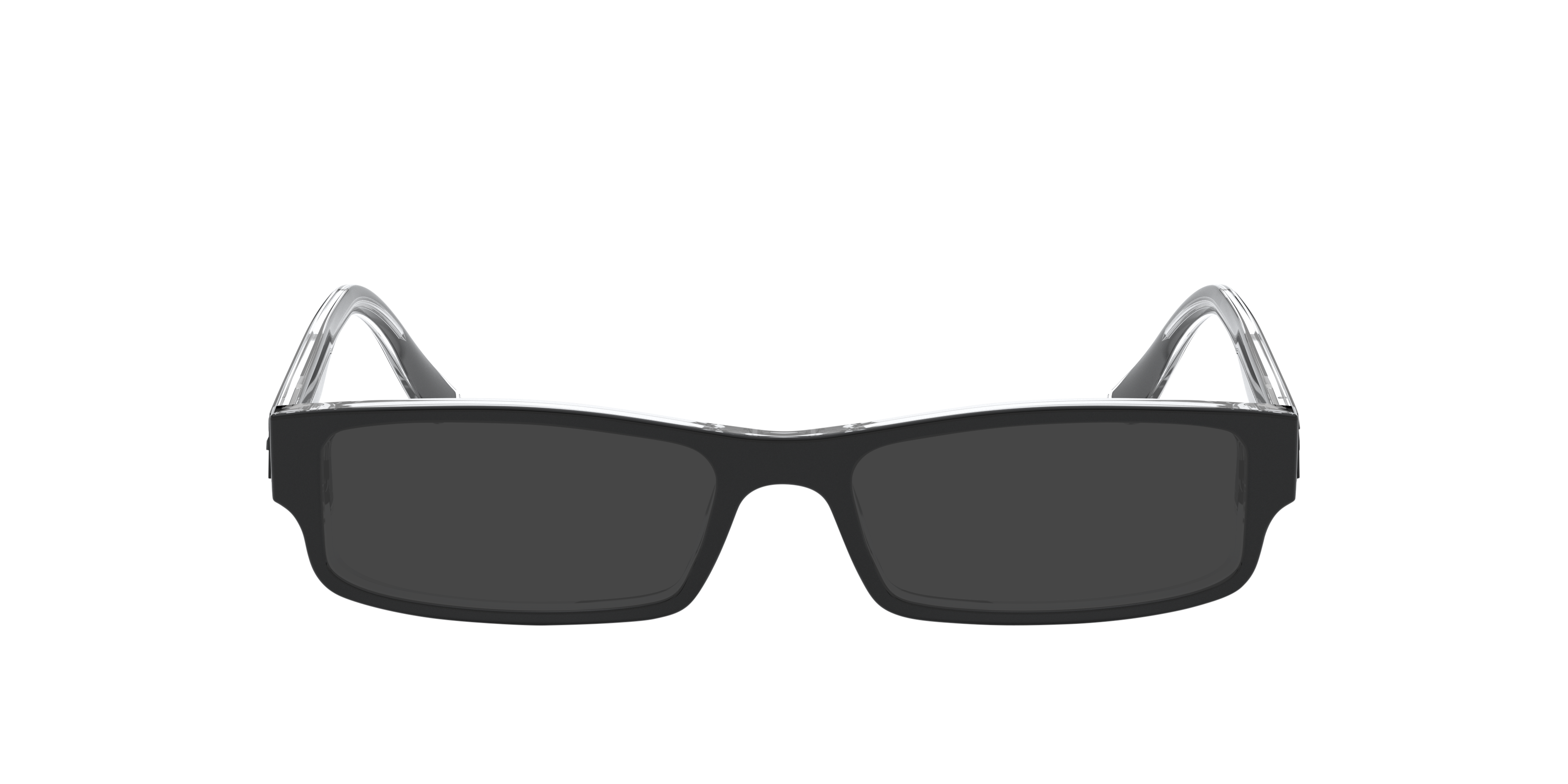 RB5246 Zwart op transparant AcetaatEyeglass Frames van B24, met getinte lenzen