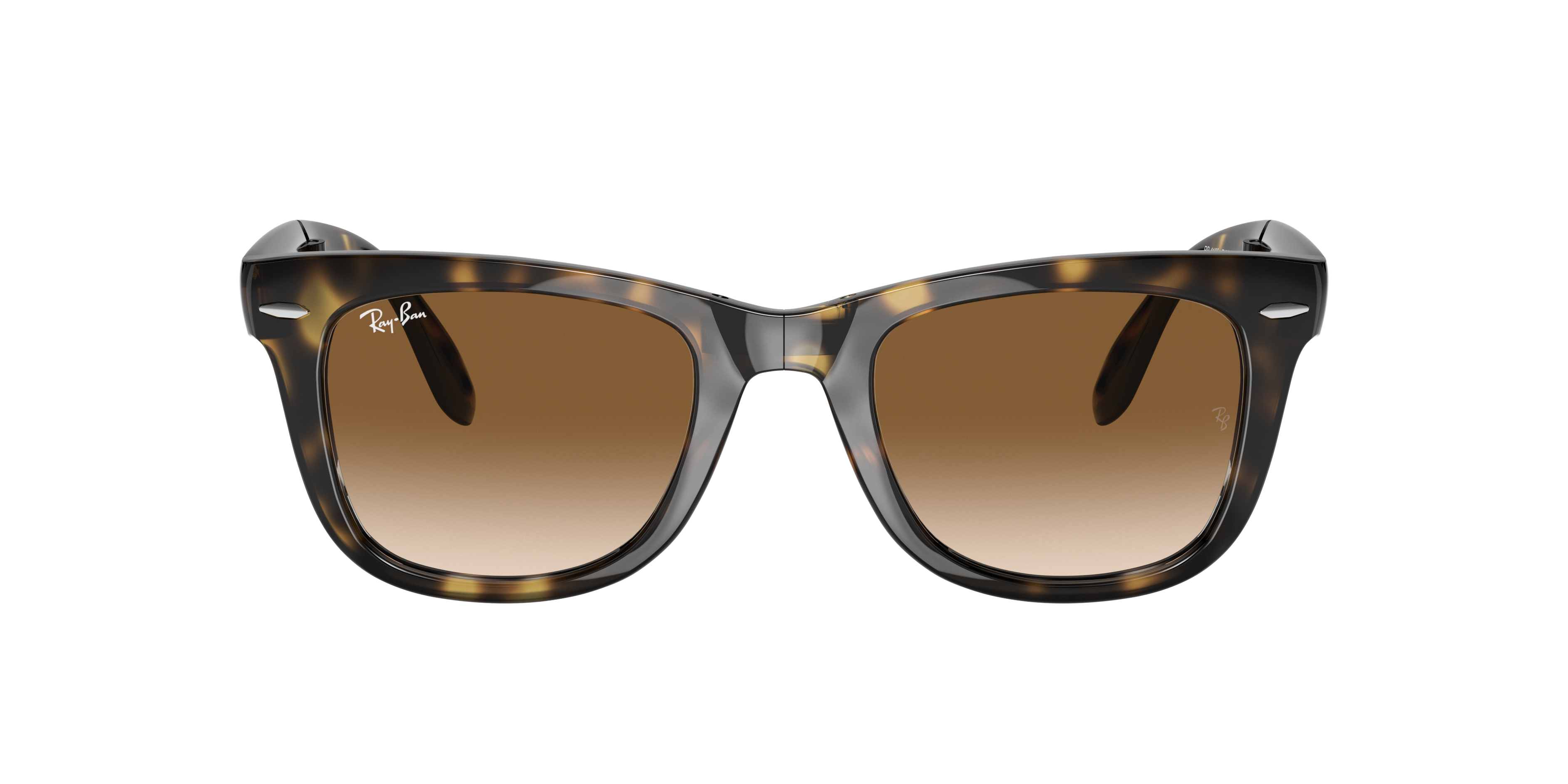 RB4105 Licht Havana KunststofSunglass Frames van B24, met getinte lenzen