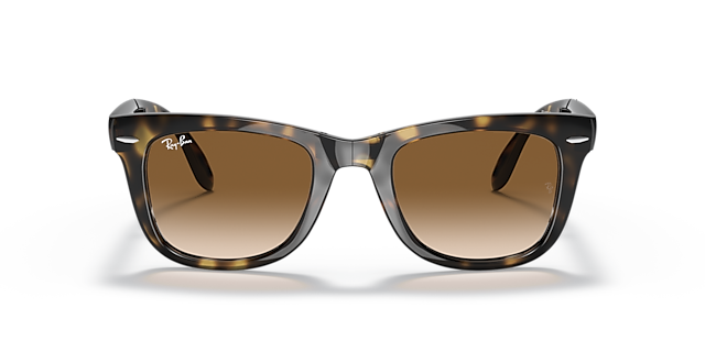 RB4105 Licht Havana KunststofSunglass Frames van B24, Vooraanzicht
