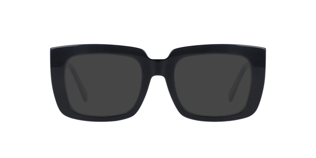 Laila Jet Black AcetatEyeglass Frames von B24, mit getönten Gläsern