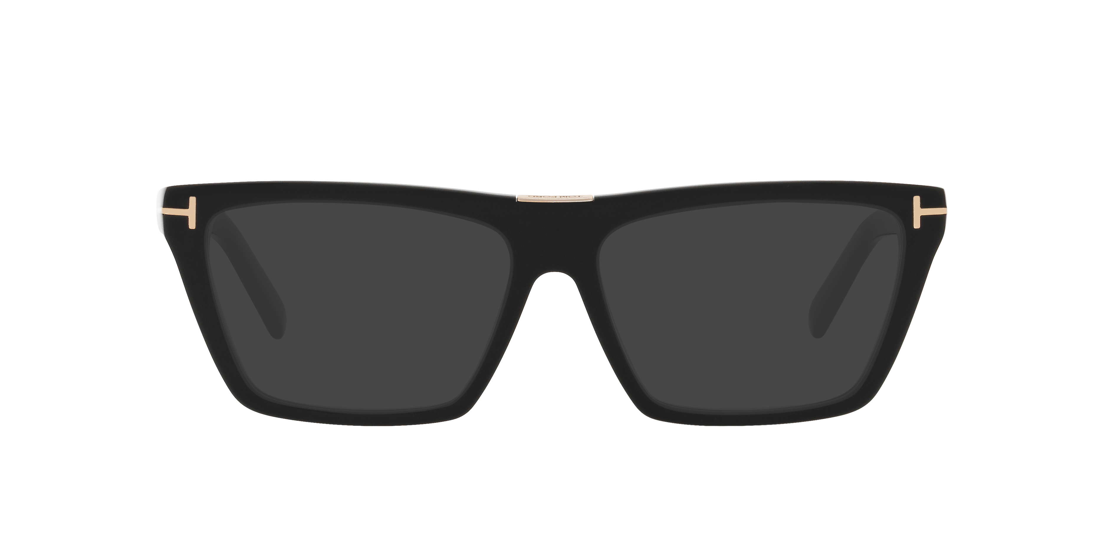 FT5912-B Glänzendes Schwarz AcetatEyeglass Frames von B24, mit getönten Gläsern