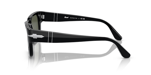 PO3315S Schwarz AcetatSunglass Frames von B24, Seitenansicht