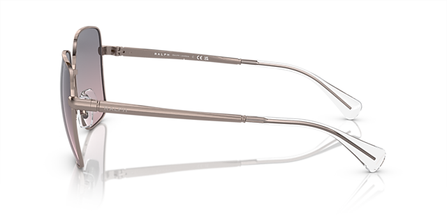 RA4142 Glanzend Roségoud MetaalSunglass Frames van B24, Zijaanzicht