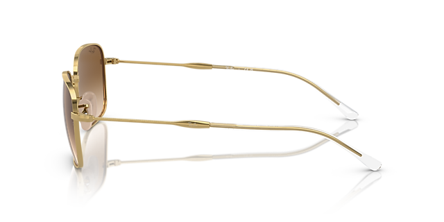 RB3706 Arista Gold MetallSunglass Frames von B24, Seitenansicht