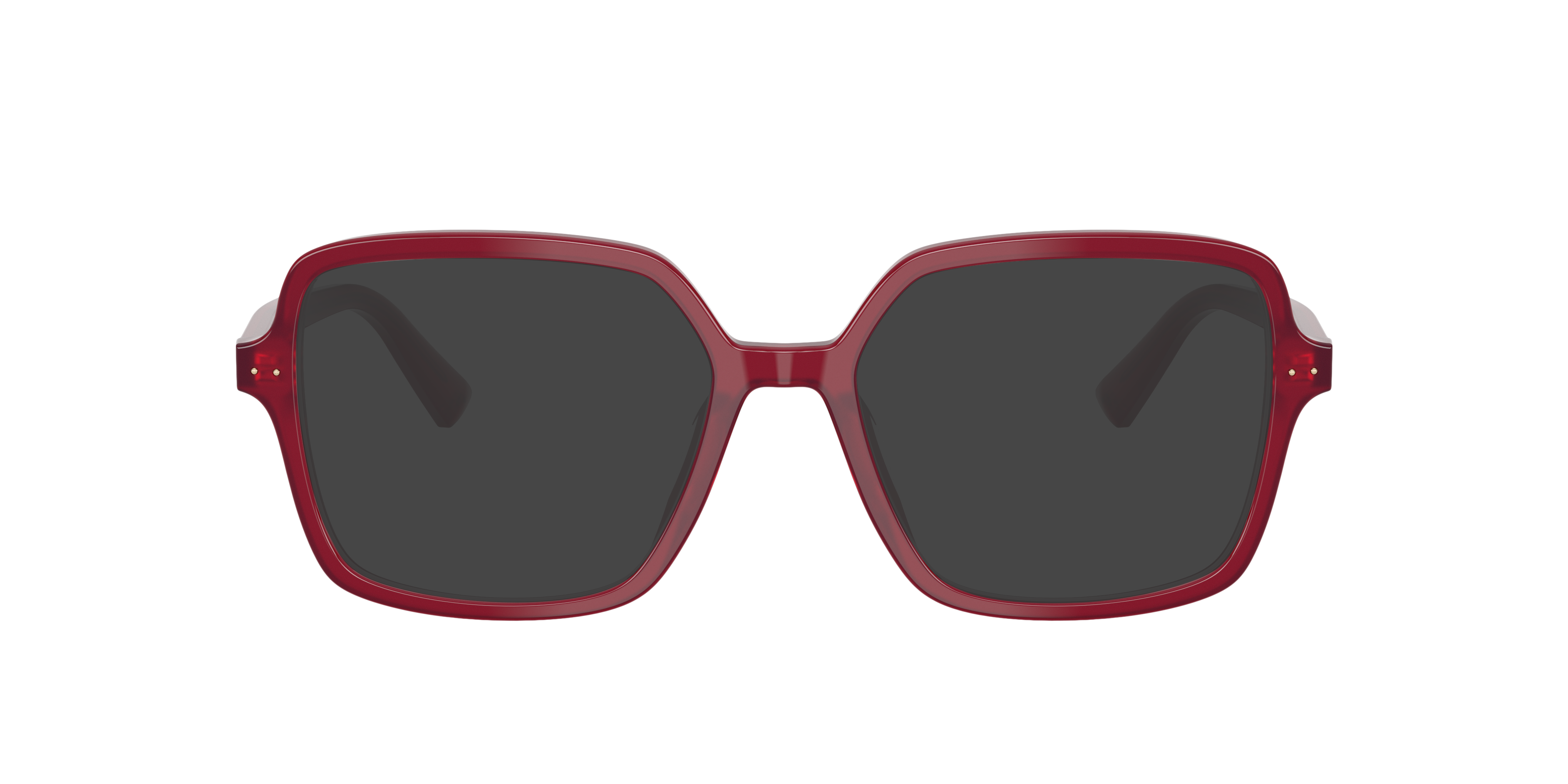 JC3046U Opaline Cranberry AcetaatEyeglass Frames van B24, met getinte lenzen