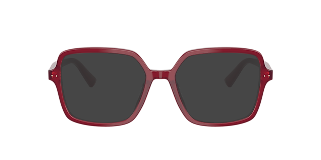 JC3046U Opaline Cranberry AcetaatEyeglass Frames van B24, met getinte lenzen