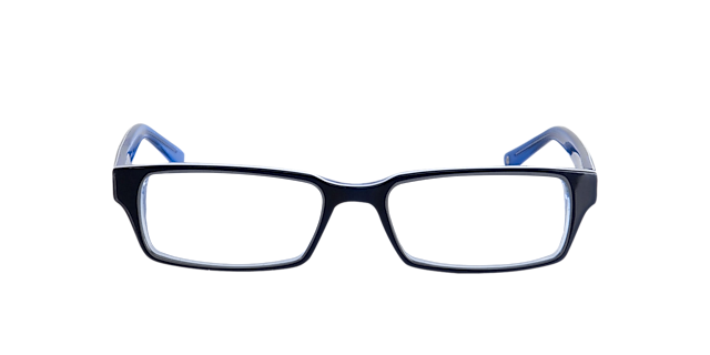 Capuno Donkerblauw & blauw AcetaatEyeglass Frames van B24, Vooraanzicht