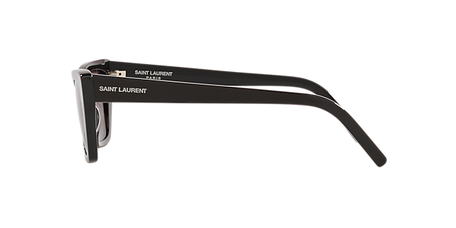 SL 276 MICA Glänzendes Schwarz AcetatSunglass Frames von B24, Seitenansicht