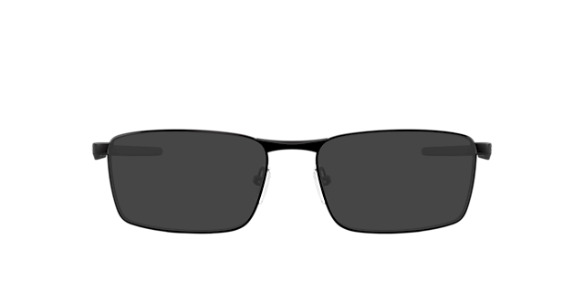 Fuller™ Satijnglans zwart MetaalEyeglass Frames van B24, met getinte lenzen