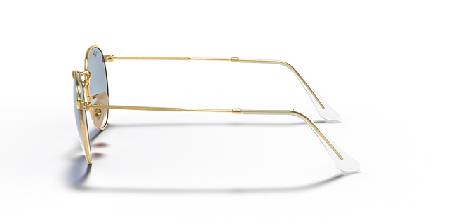 RB3447N Arista goud MetaalSunglass Frames van B24, Zijaanzicht