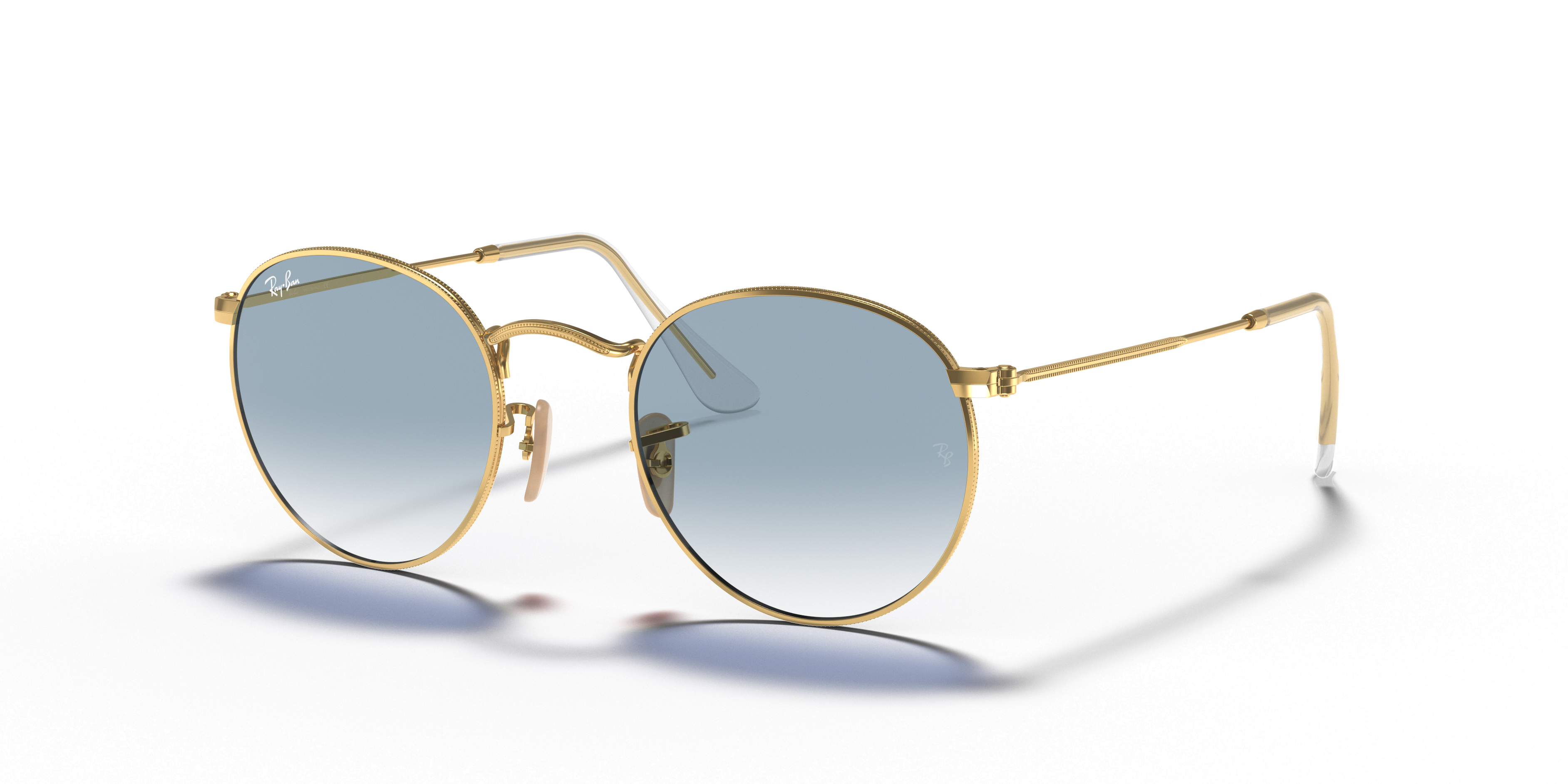 RB3447N Arista goud MetaalSunglass Frames van B24, Hoekweergave