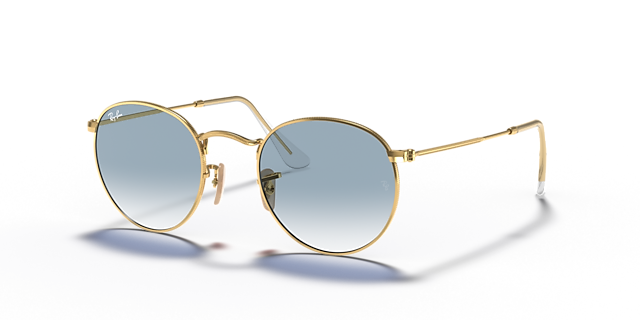 RB3447N Arista goud MetaalSunglass Frames van B24, Hoekweergave