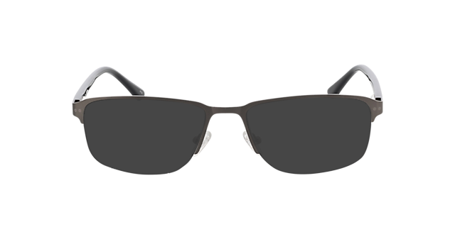 Frisco Mat antraciet MetaalEyeglass Frames van B24, met getinte lenzen