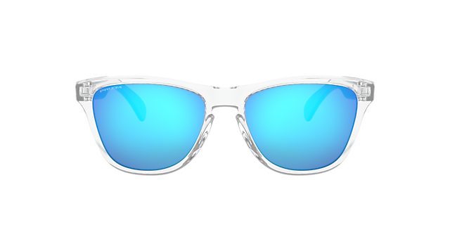 Frogskins™ XS (Youth Fit) Glanzend transparant KunststofSunglass Frames van B24, Vooraanzicht