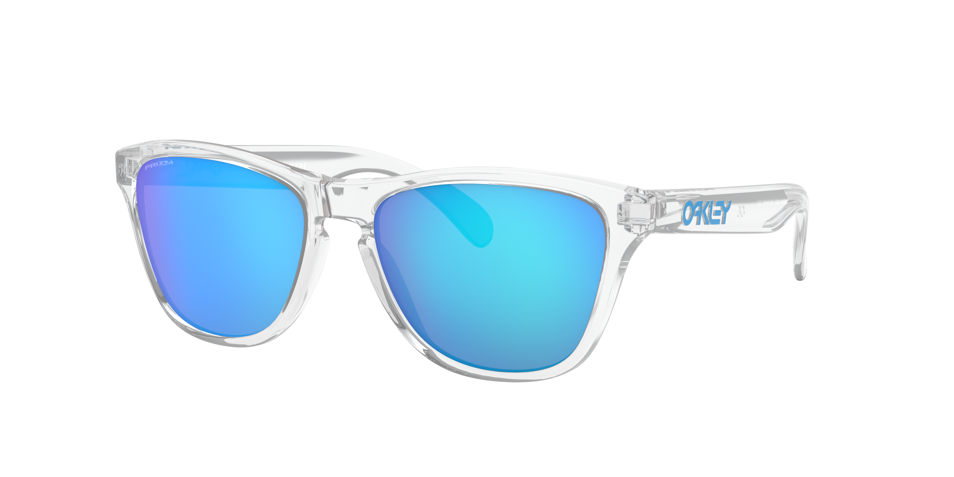 Frogskins™ XS (Youth Fit) Transparent glänzend KunststoffSunglass Frames von B24, Dreiviertelansicht