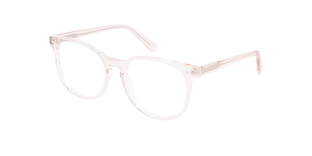 BARRON Sunny Apricot AcetaatEyeglass Frames van B24, Hoekweergave