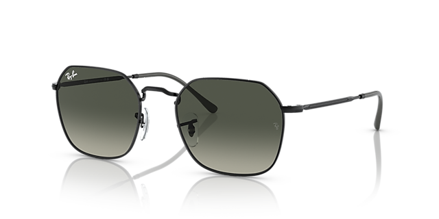 RB3694 Schwarz MetallSunglass Frames von B24, Dreiviertelansicht