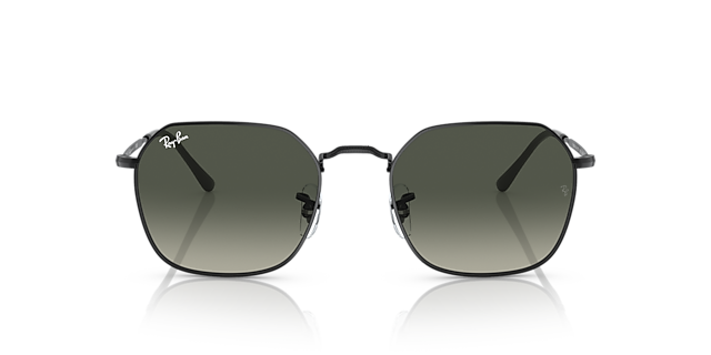 RB3694 Schwarz MetallSunglass Frames von B24, Vorderansicht