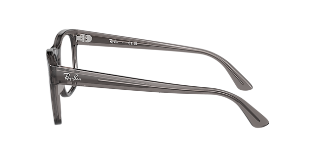 RB7228 Opal Dunkelgrau KunststoffEyeglass Frames von B24, Seitenansicht