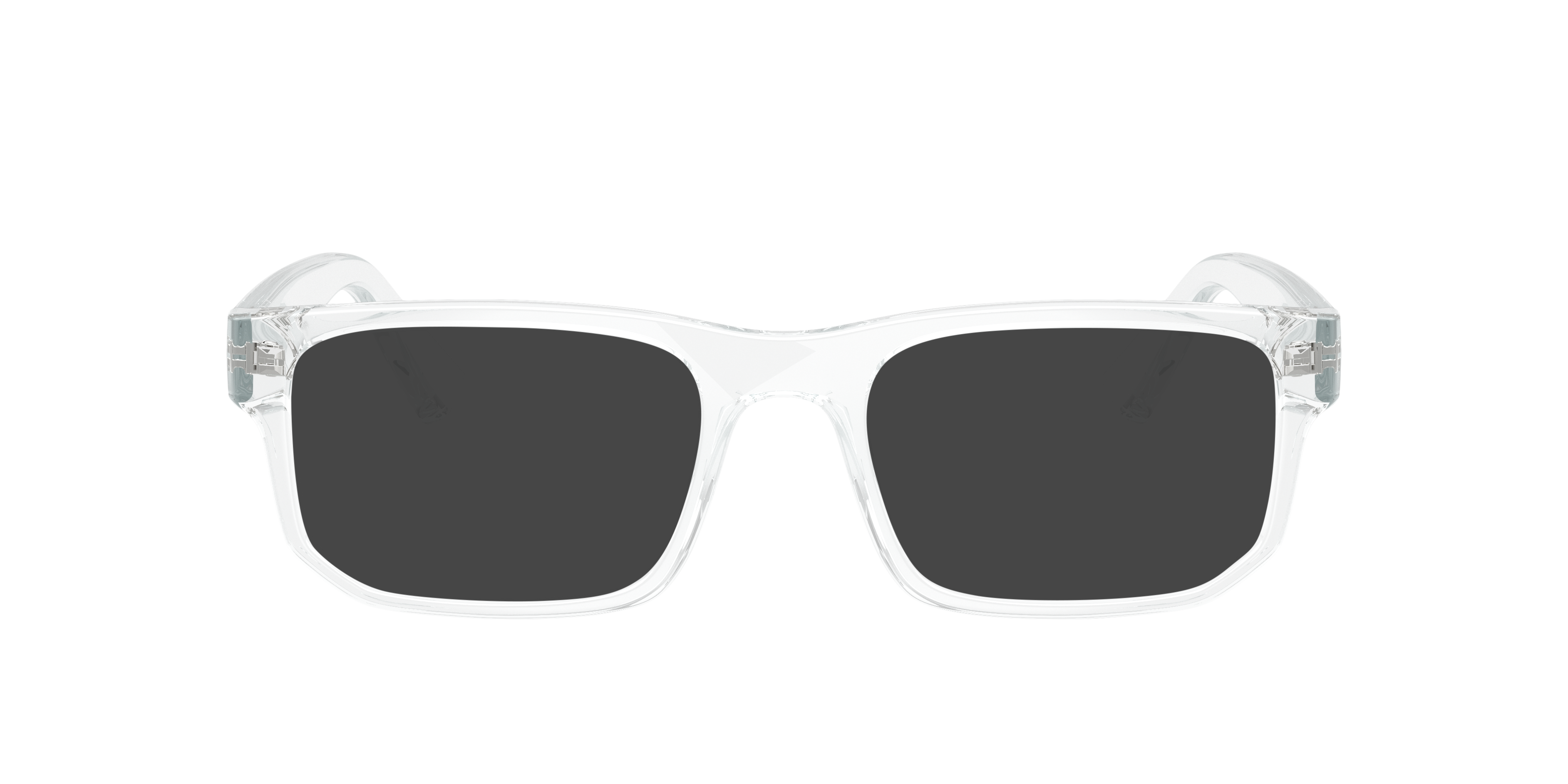 AX3135 Glanzend Kristal KunststofEyeglass Frames van B24, met getinte lenzen