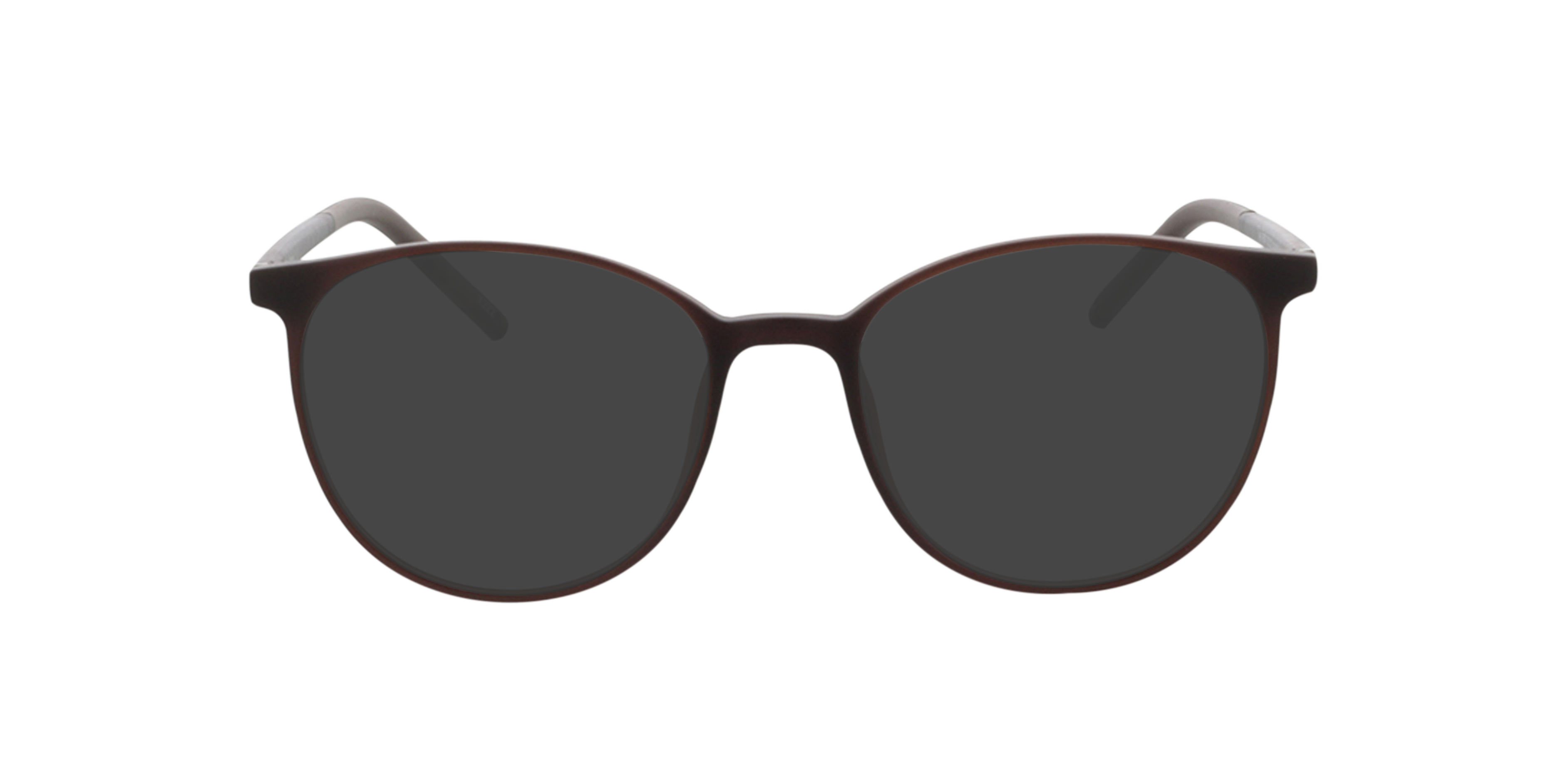 Conroe Matbruin KunststofEyeglass Frames van B24, met getinte lenzen