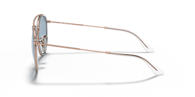 RB3647N Koper MetaalSunglass Frames van B24, Zijaanzicht