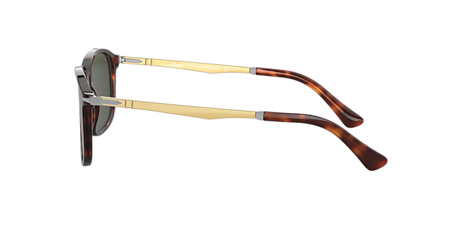 PO3246S Havana AcetatSunglass Frames von B24, Seitenansicht