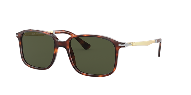 PO3246S Havana AcetatSunglass Frames von B24, Dreiviertelansicht