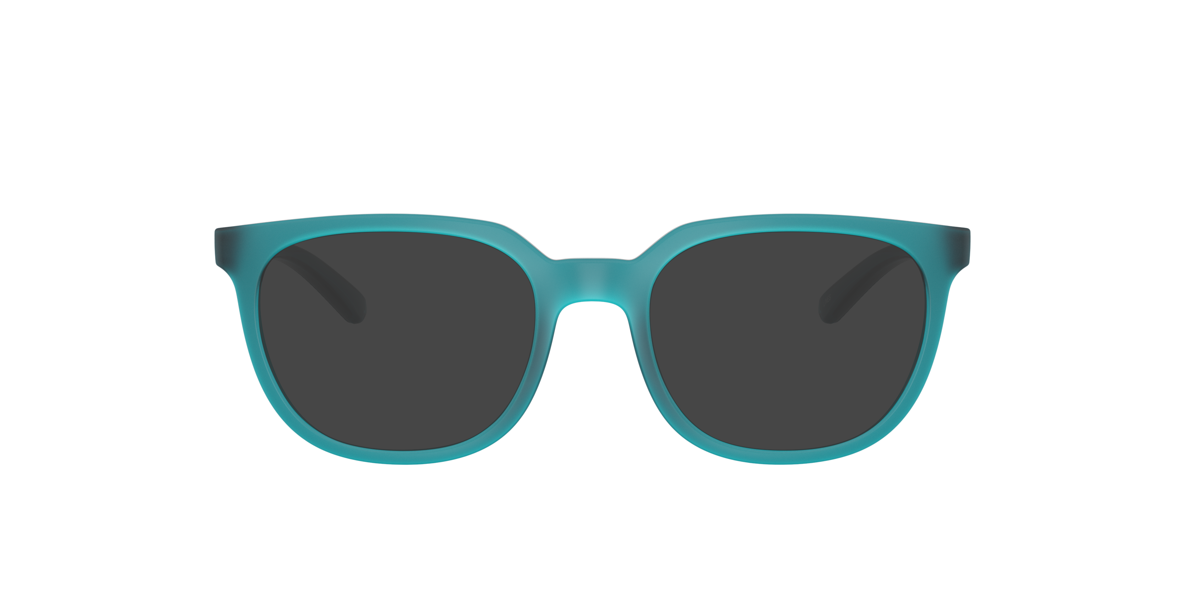 AN7263 Transparent Blue Matte & Shiny KunststofEyeglass Frames van B24, met getinte lenzen