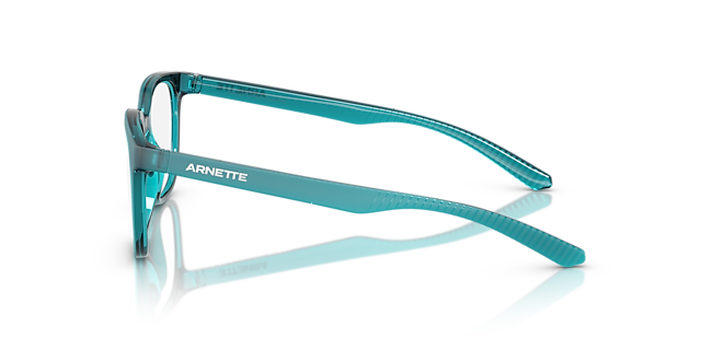 AN7263 Transparent Blue Matte & Shiny KunststoffEyeglass Frames von B24, Seitenansicht