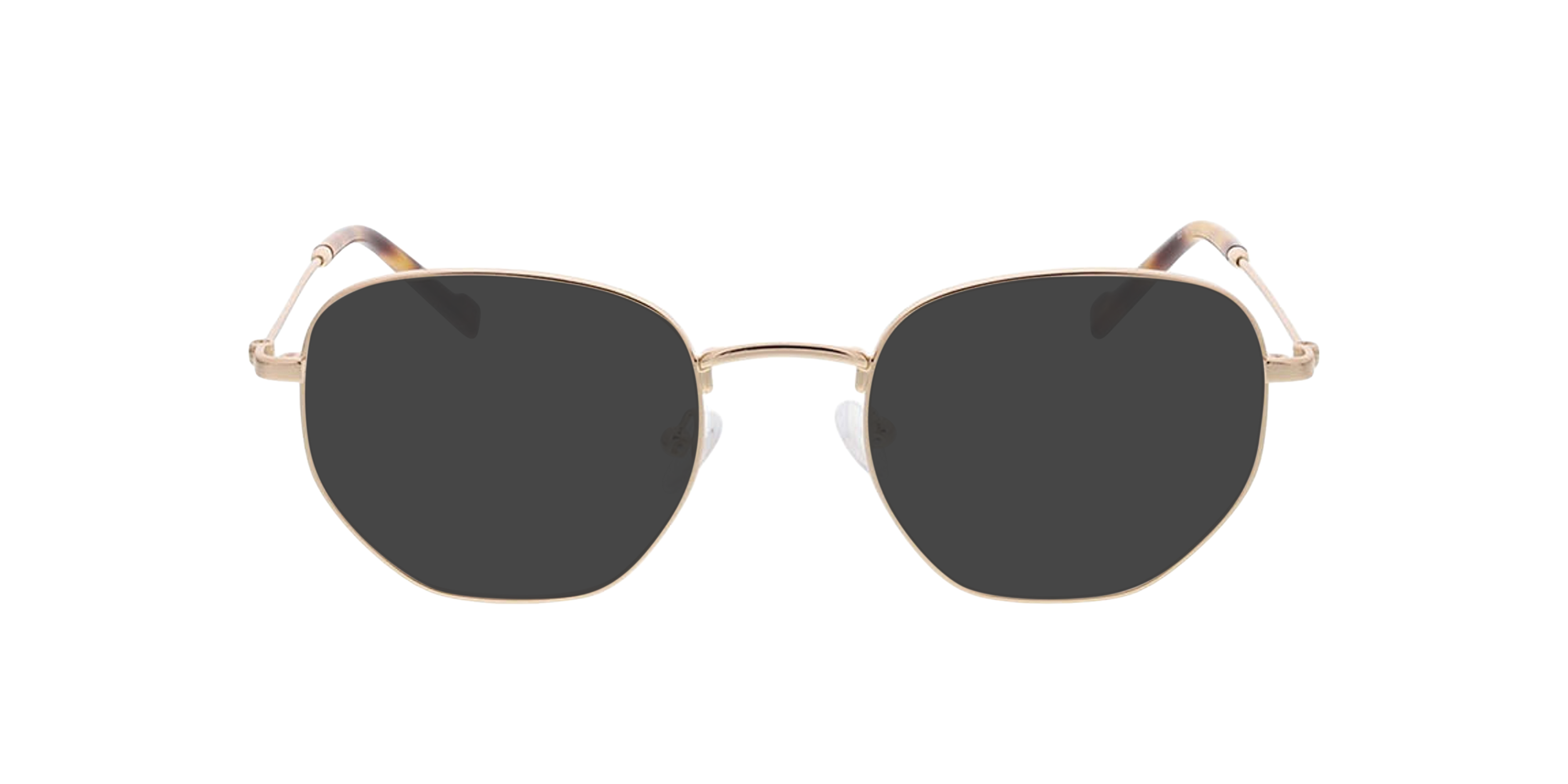 Halifax Gold  &  Havana MetallEyeglass Frames von B24, mit getönten Gläsern