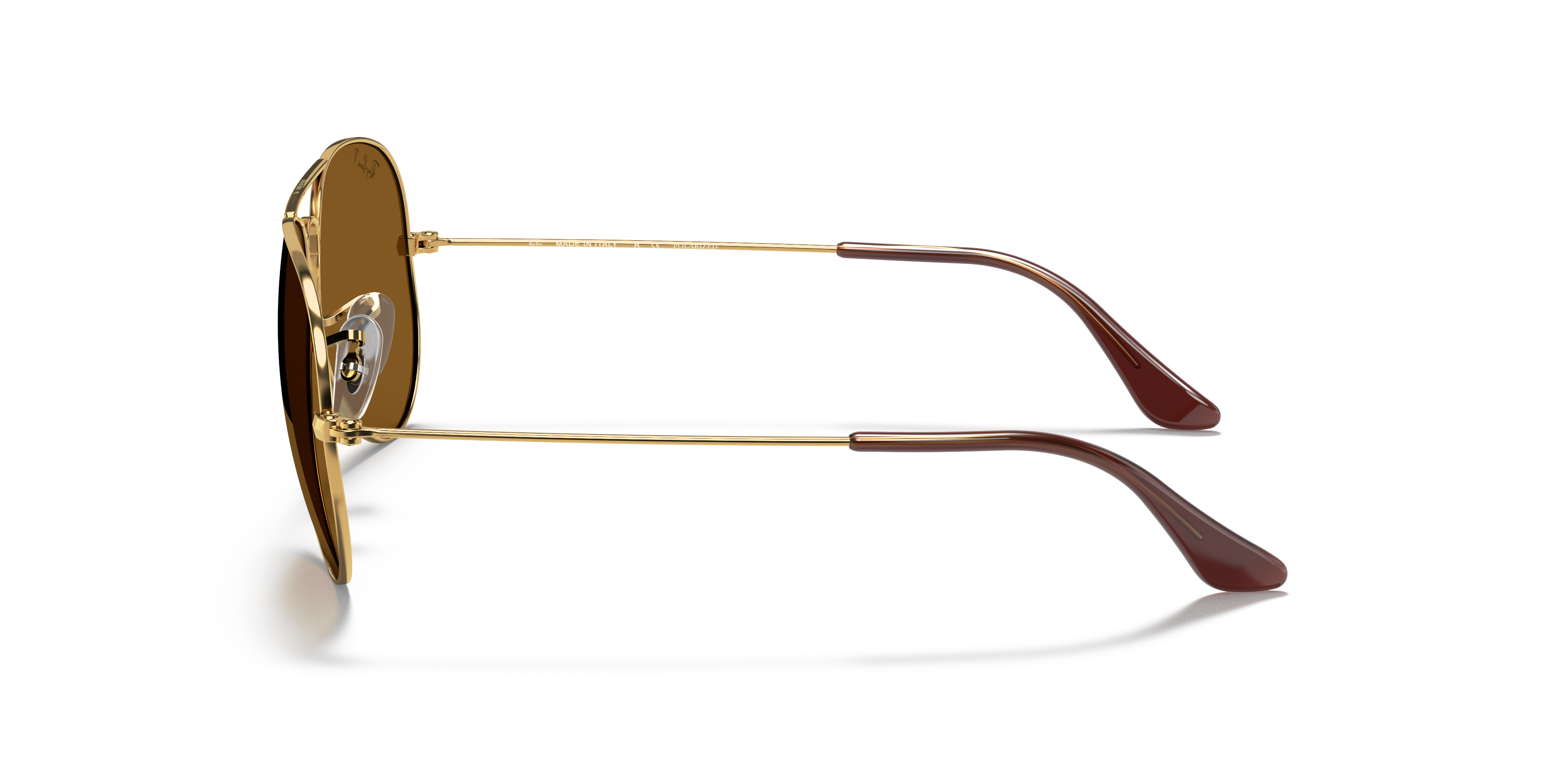 RB3025 Arista Gold MetallSunglass Frames von B24, Seitenansicht