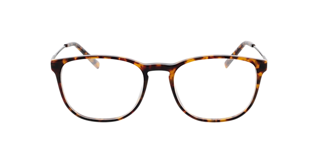 Dustin Havana  &  mat donkergroen AcetaatEyeglass Frames van B24, Vooraanzicht
