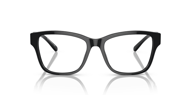 EA3222U Schwarz glänzend AcetatEyeglass Frames von B24, Vorderansicht