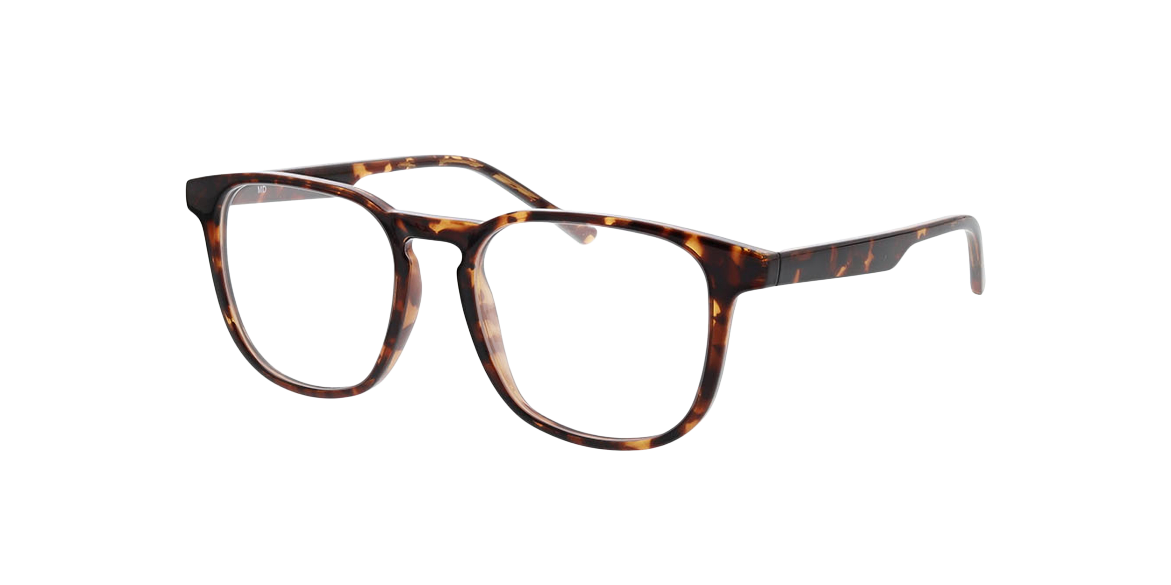 Minnesota Havana KunststoffEyeglass Frames von B24, Dreiviertelansicht