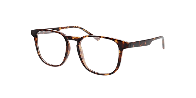 Minnesota Havana KunststoffEyeglass Frames von B24, Dreiviertelansicht