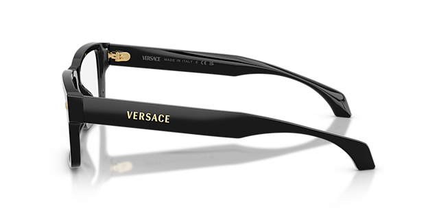 VE3391U Schwarz AcetatEyeglass Frames von B24, Seitenansicht