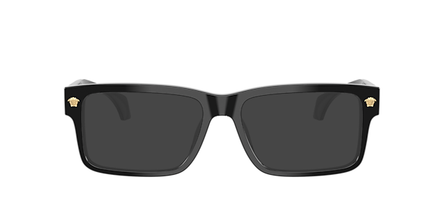 VE3391U Schwarz AcetatEyeglass Frames von B24, mit getönten Gläsern