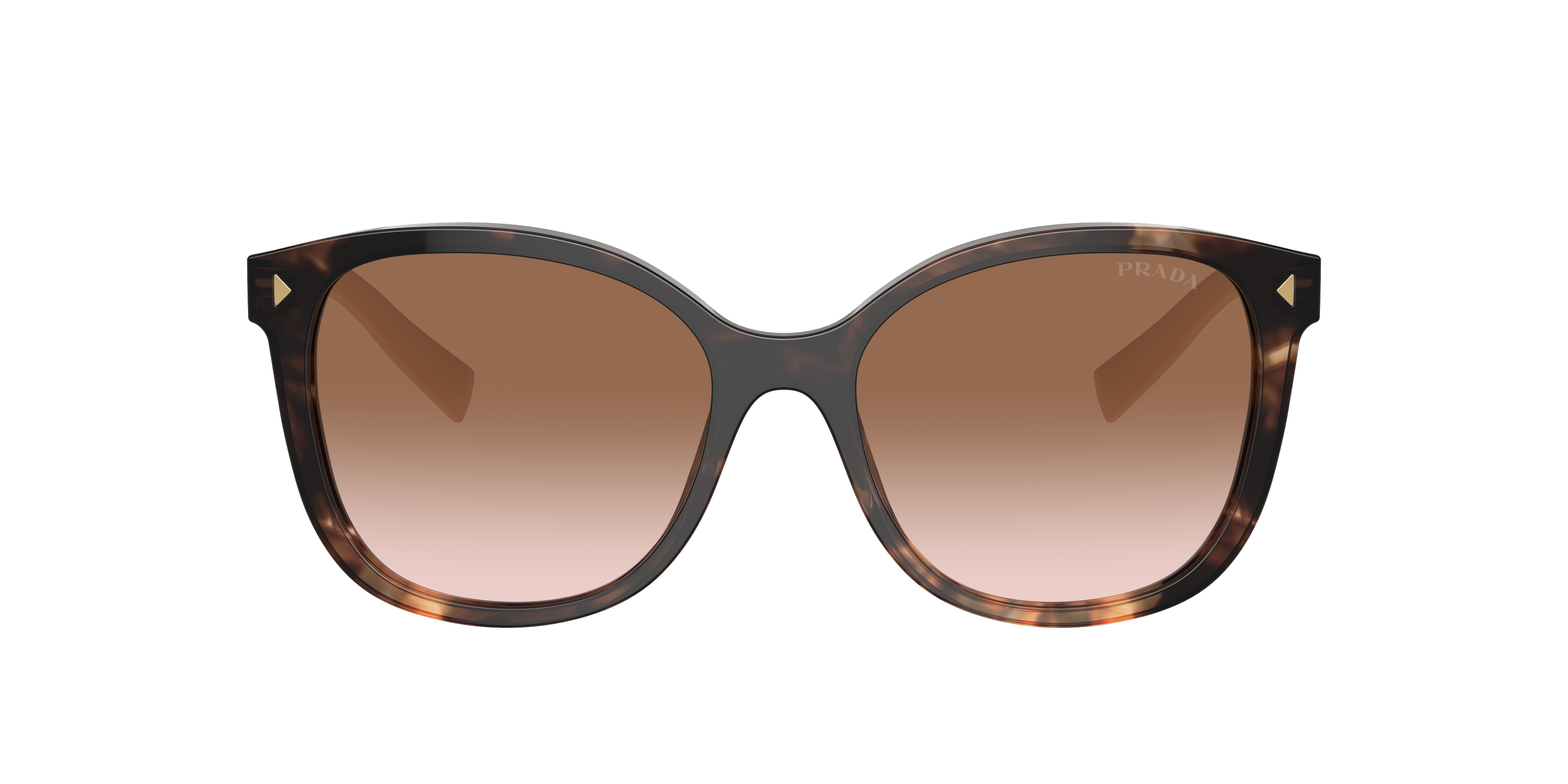 PR 22ZS Karamel Tortoise AcetaatSunglass Frames van B24, met getinte lenzen