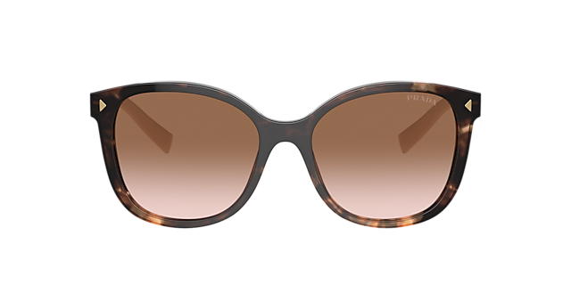 PR 22ZS Karamell Tortoise AcetatSunglass Frames von B24, mit getönten Gläsern