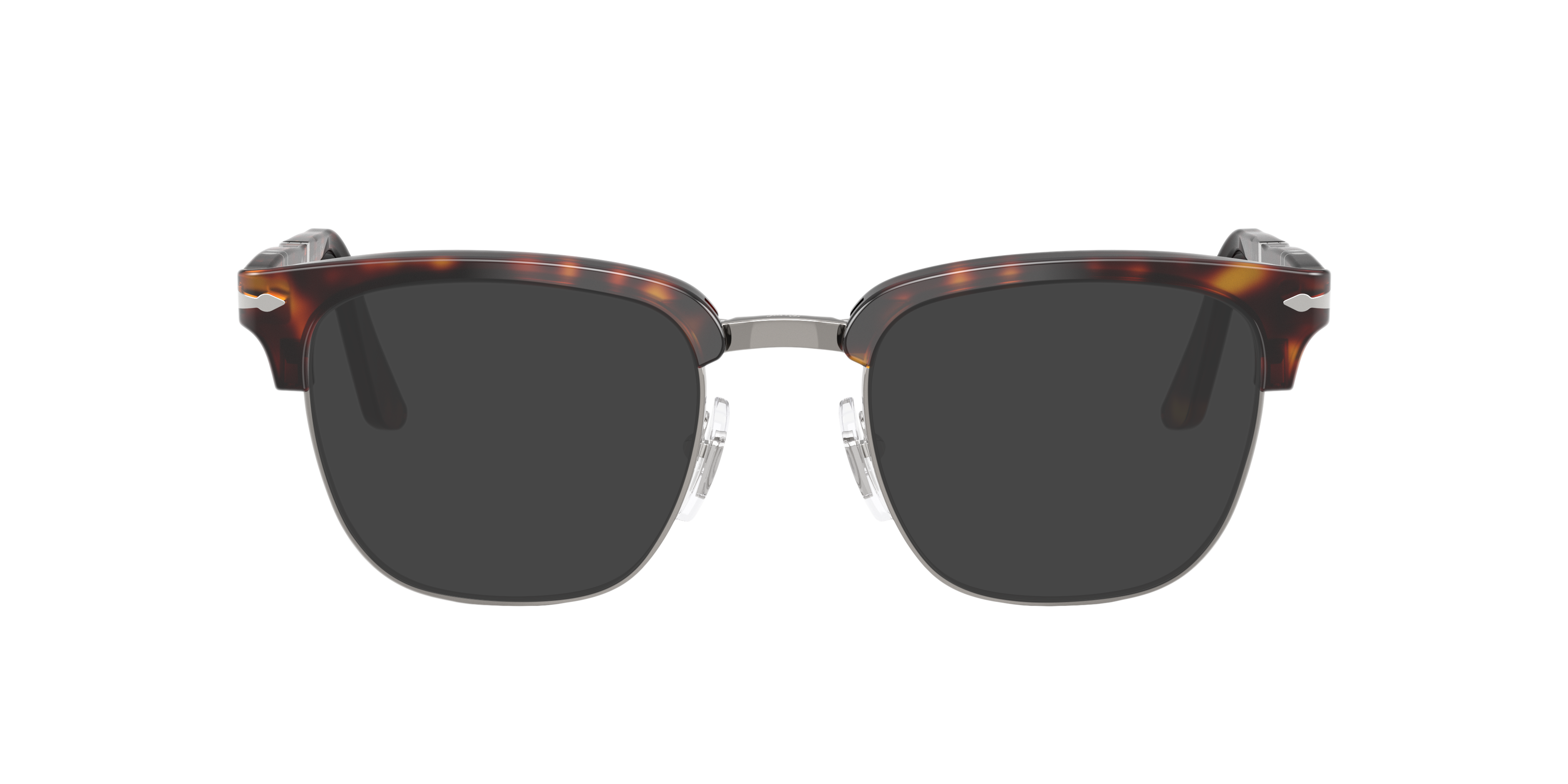 PO3375V Havana AcetaatEyeglass Frames van B24, met getinte lenzen