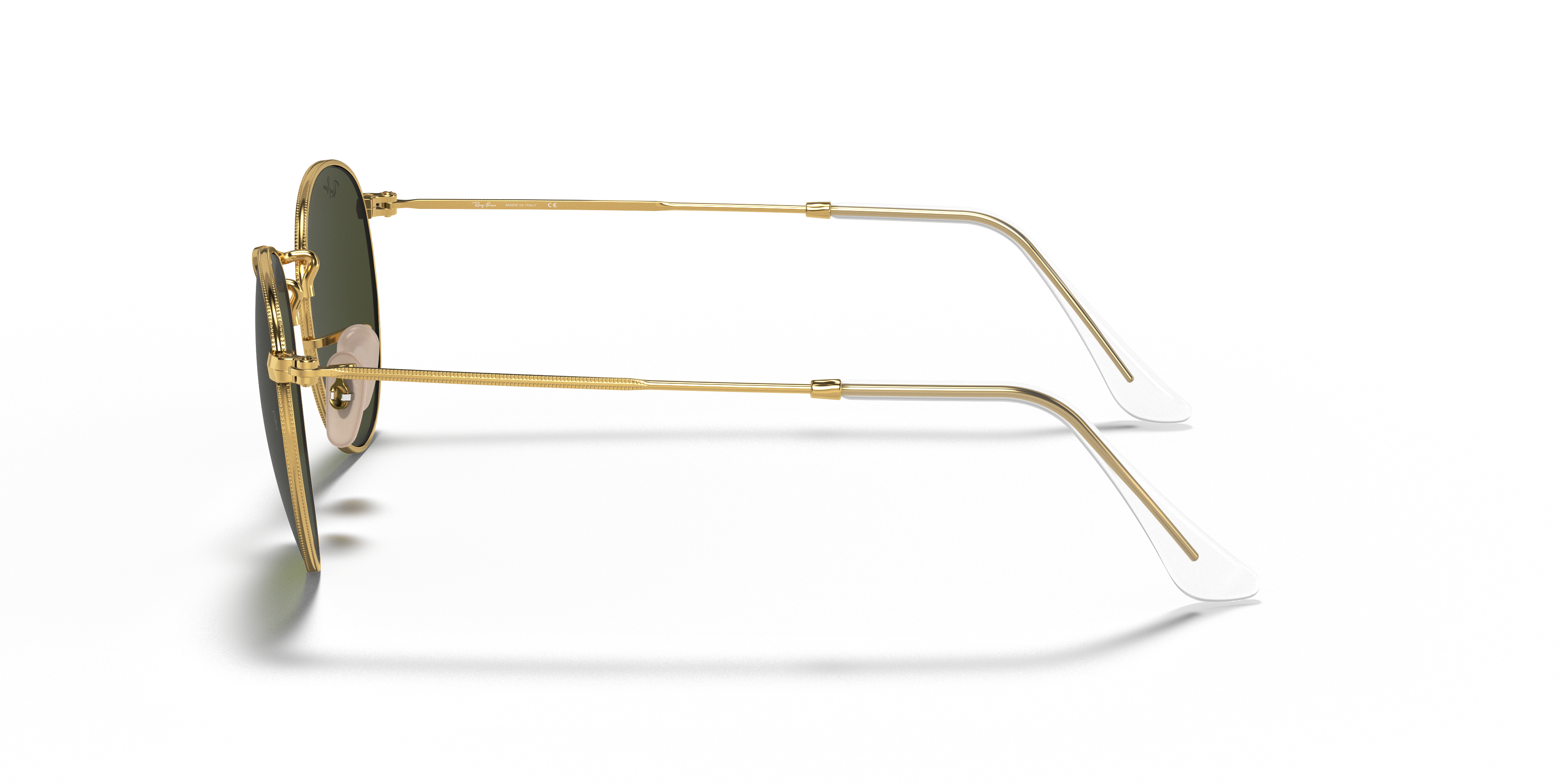 RB3447 Arista Gold MetallSunglass Frames von B24, Seitenansicht