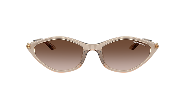 AX4152SU Opalescent Light Beige KunststofSunglass Frames van B24, met getinte lenzen