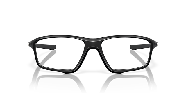 Crosslink® Zero Reflective Collection Satijnglans zwart KunststofEyeglass Frames van B24, Vooraanzicht